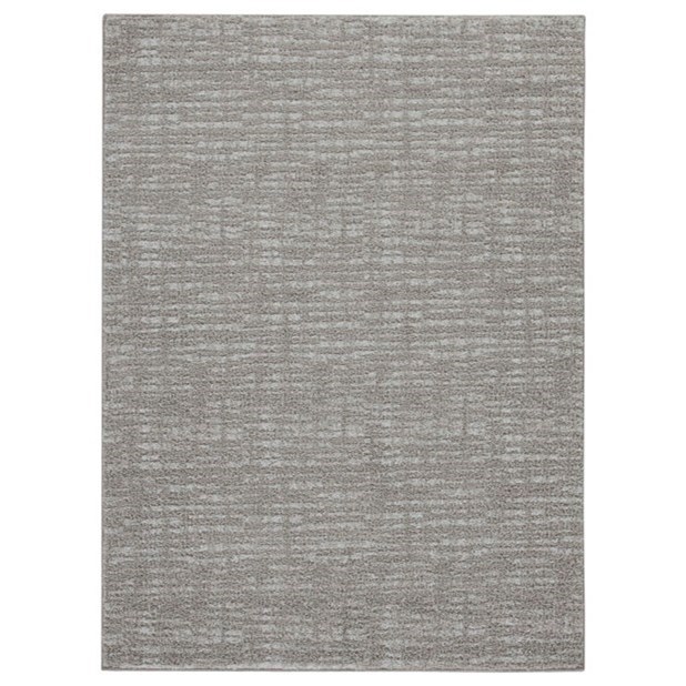 Norris Taupe/White Large Rug